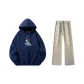Navy Blue Sweatshirt+Yellow Mud Jeans