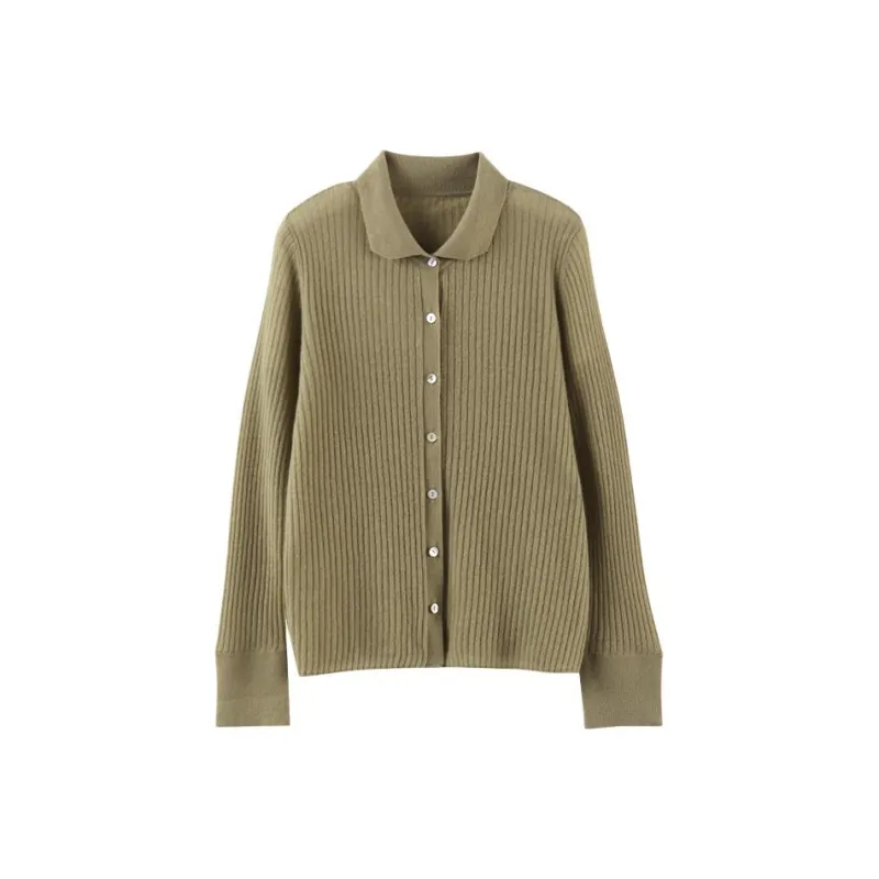 MAIGRE SIMHAT Cashmere Sweater Women's Sage Green-0