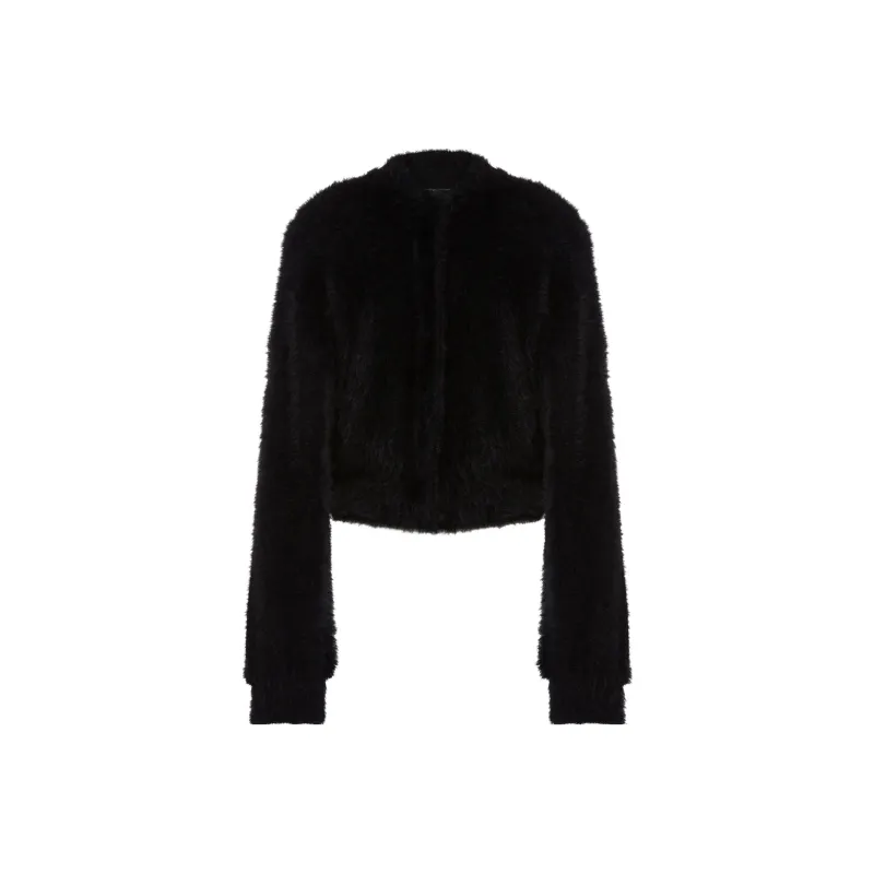 ALBERTA FERRETTI Furry Effect Cardigan-0