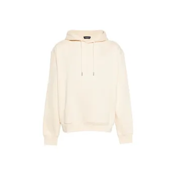 Jacquemus Logo embroidered Cotton Hoodie