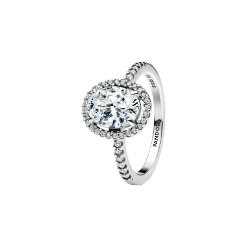 Pandora 925 Sterling Silver Rings Women's Silver