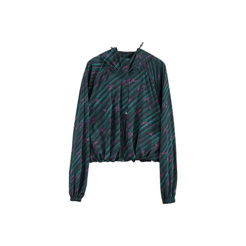 Rizhuo Sweatshirt Women's Slanted Blue