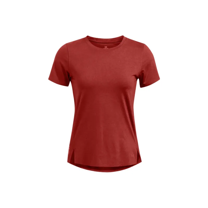 Under Armour Launch Regular T Shirt Women's Terracotta Red-0