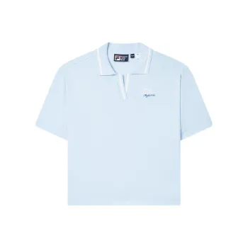 FILA Polo Shirts Women's Dusty Aqua Blue