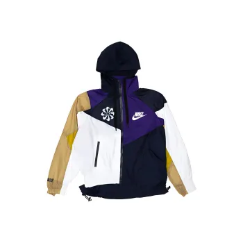 Nike X Sacai Hooded Anorak Obsidian/Court Purple