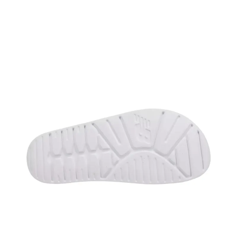 New Balance NB 200 Quick Dry Slide Slippers Unisex White D Width-4