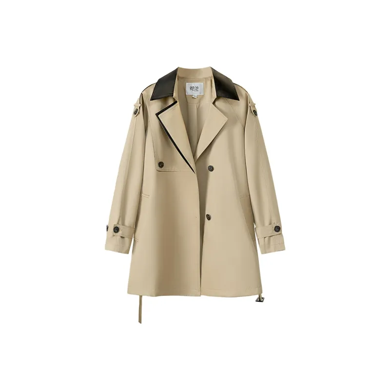 TOUCH Trench Coat Women's Khaki-0
