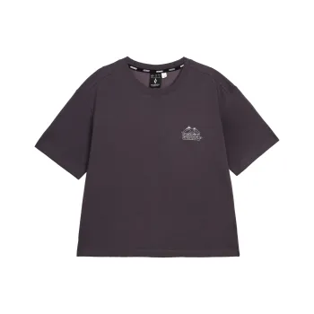 Skechers Drop Shoulder Sleeve T Shirt Women's Periscope Gray