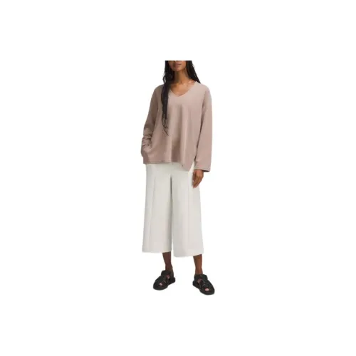 Lululemon SoftstremeRibbed Relaxed Long-Sleeve Knitwear Women's Brown