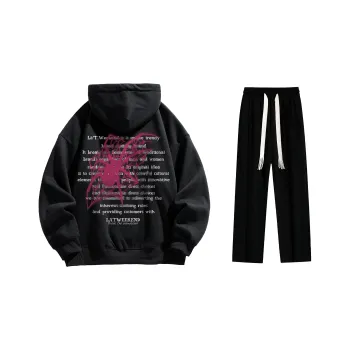 LA'T.WEEKEND Sweatshirt Set Unisex