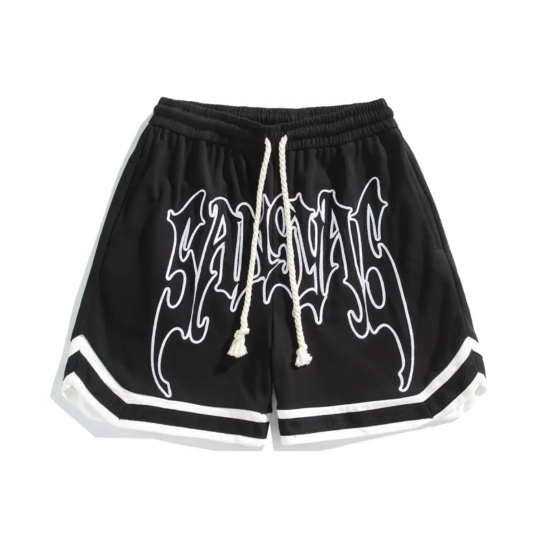 SANSYAS Basketball Shorts Unisex Black-0