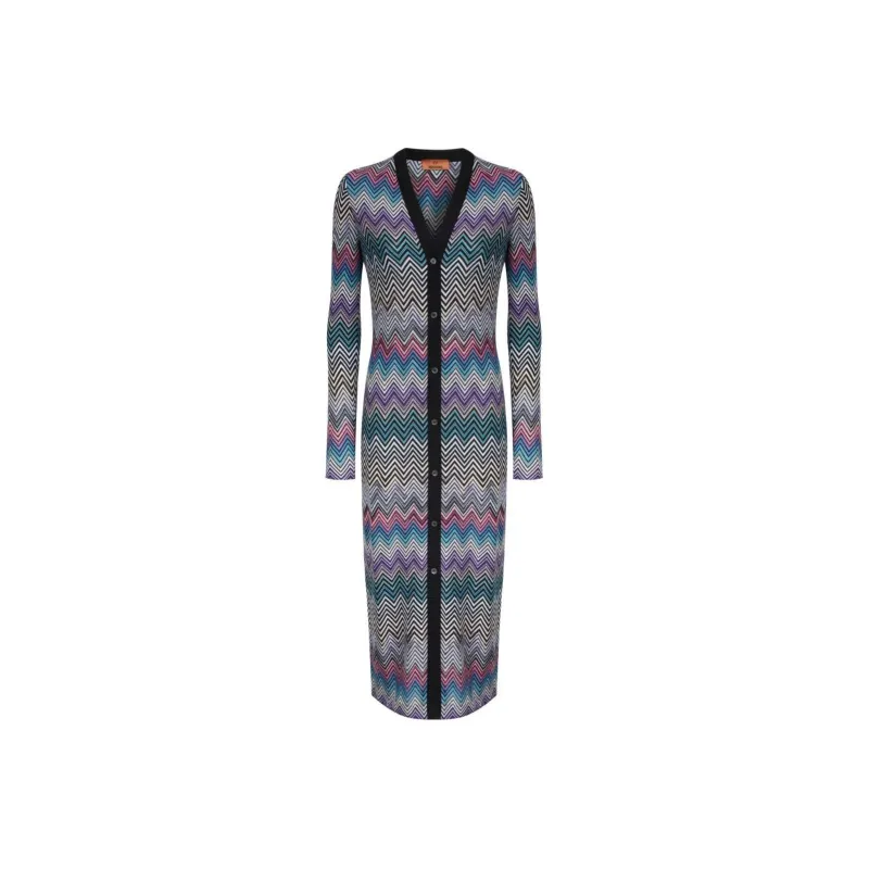 MISSONI Zigzag Long Cardigan-0