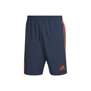 Adidas Manchester UnitedCONDIVO 22 Spodenki Downtime Soccer Bottoms Men's Marine Blue