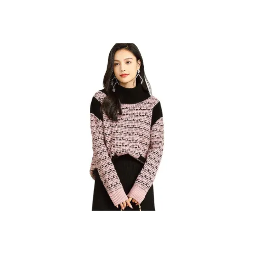 Vidolas Cashmere Sweater Women's Snail Red