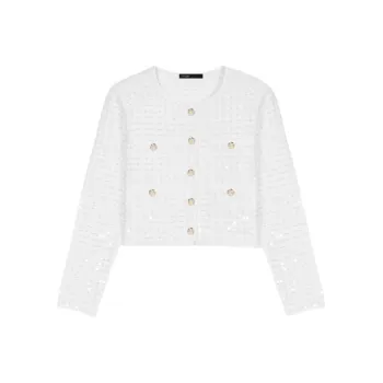 Maje Sequin embellished Cardigan