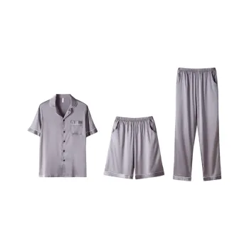 LUYOUYE Pajama Set Men's Zinc Gray