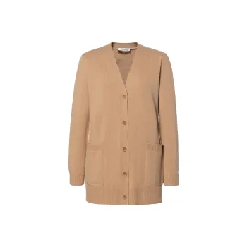 MaxMara Villar V Neck Long Sleeved Cardigan