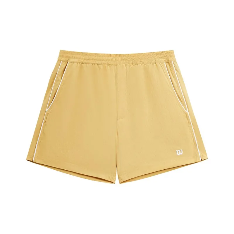 Wilson TENNIS VOLLEY Casual Shorts Men's Earth Yellow-0