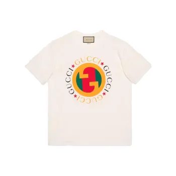 GUCCI Interlocking G Cotton T shirt