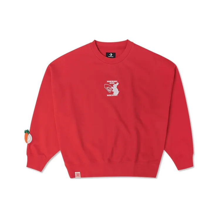 Converse CNY Sweatshirts Women's Red-0