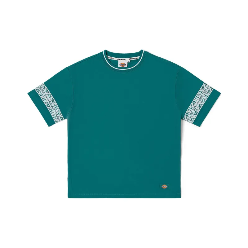 Dickies T Shirts Women's Dark Lake Green-0