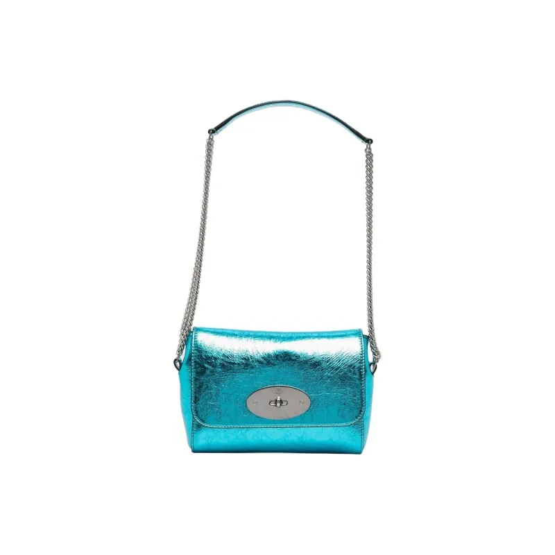 Mulberry Lily Metallic-leather Shoulder Bag-0