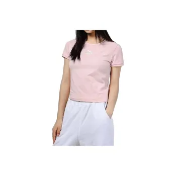 PUMA Set in Sleeve T Shirt Women's Pink
