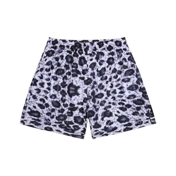 TIP OFF Casual Shorts Unisex Leopard Shadow