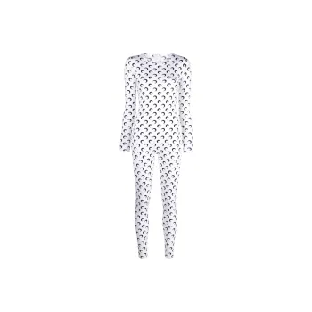 Marine Serre All Over Moon Jersey Catsuit