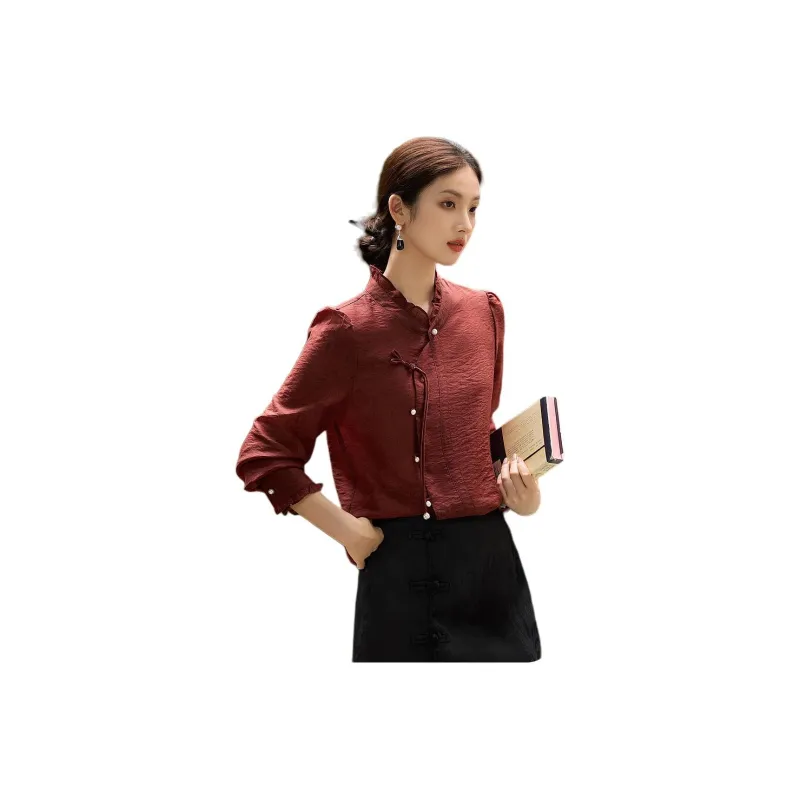 XWI Shirts Women's Maroon-0