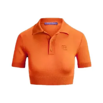 Ralph Lauren Collection SS23 Polo Shirt Women's Orange