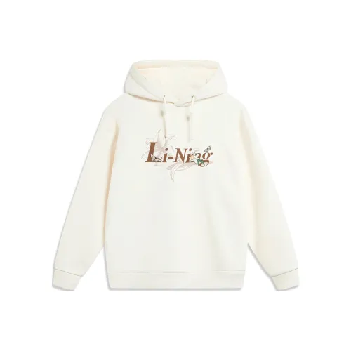 LINING Sports Life Collection Sweatshirts Women's Ecru