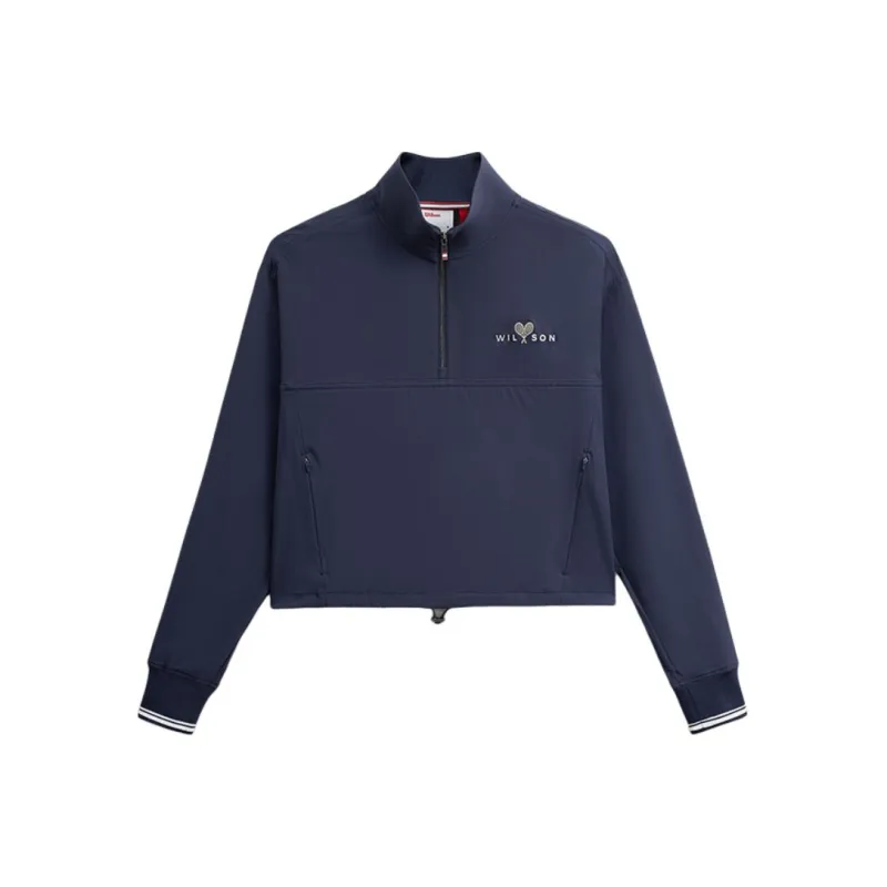 Wilson DAVENPORT Sweatshirt Women's Marine Blue-0