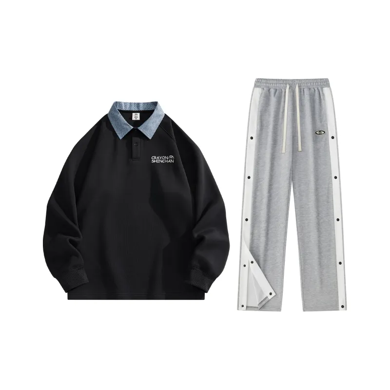 Crayon Shinchan Sweatshirt Set Unisex-12