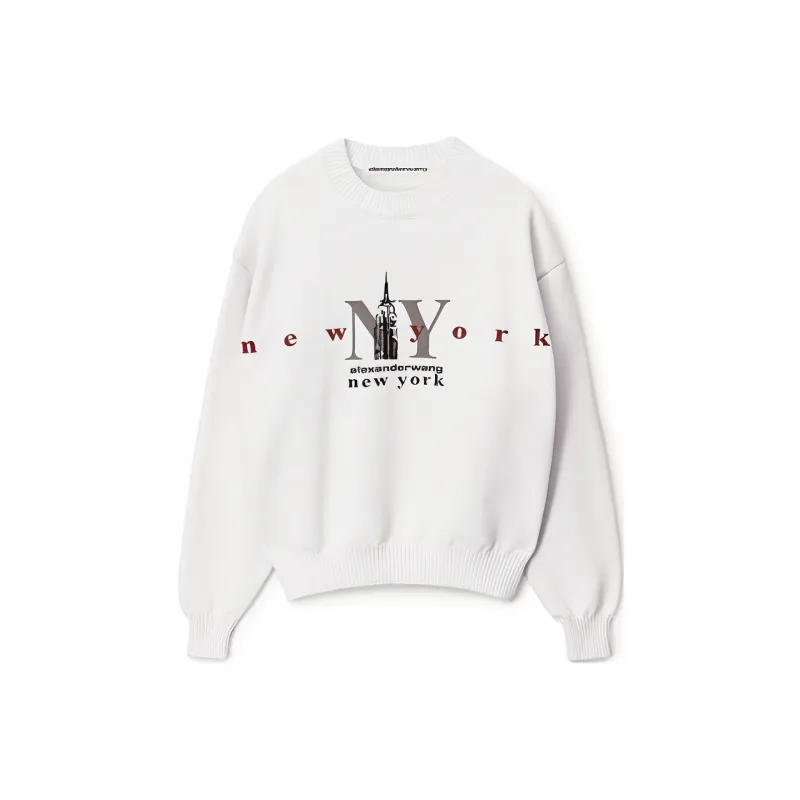 Alexander Wang Graphic print Crew neck Sweatshirt-0
