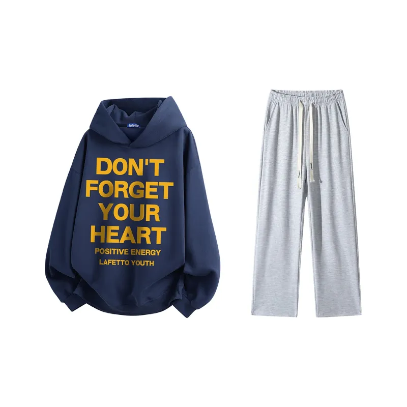 Lafetto Sweatshirt Sets Unisex-16
