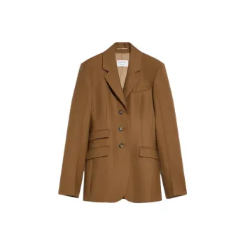 SportMa Opice Collection Slim Fit Tailored Blazer Jackets Coats Women's Umber