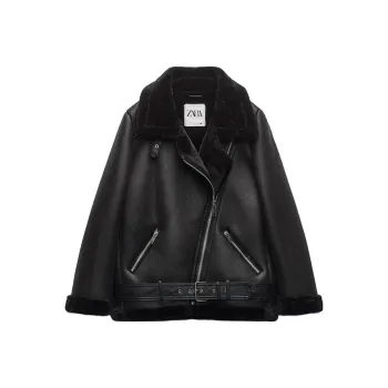 ZARA Jackets Women's Black