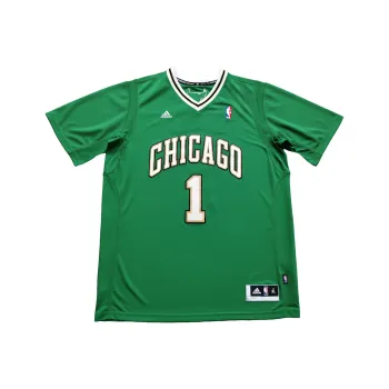 Adidas x NBA SWINGMAN Fan Edition Chicago Bulls Basketball Jersey Unisex Green