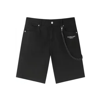 GXG Denim Shorts Men Black