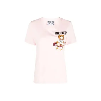 MOSCHINO T-Shirts Women's Light Pink