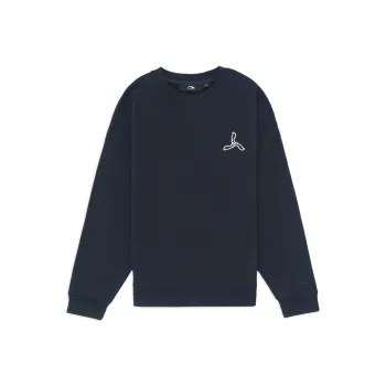 LI NING 1990 Sweatshirts Women's Dark Marine Blue