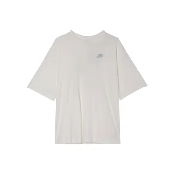 Nike Drop Shoulder Sleeve T Shirt Women's Sail White