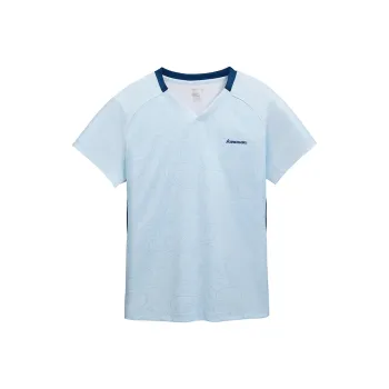 Kawasaki Panda Collection Badminton Jersey Unisex Light Blue