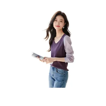 Mo Han Yi Mei Shirt Women's Lavender