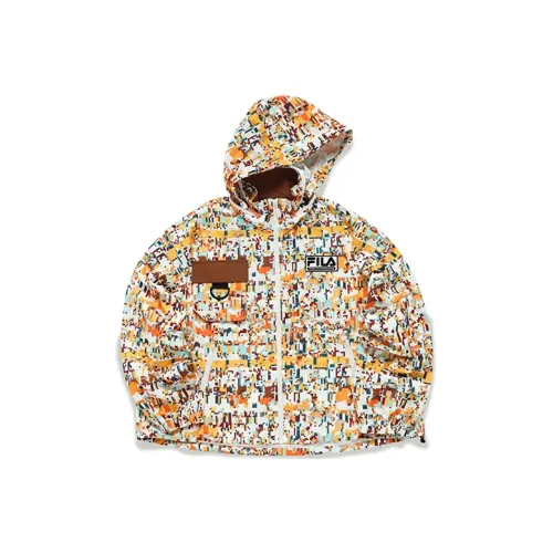 White Mountaineering X FILA FUSION FILA FUSION Hakusan L Collaboration Collection Jackets Women's
