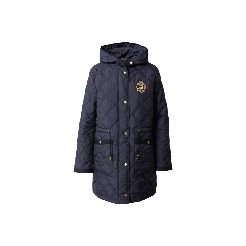 LAUREN RALPH LAUREN Logo patch Quilted Jacket-0