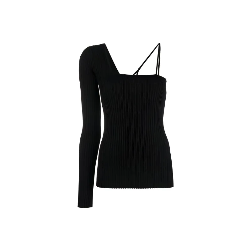Helmut Lang Single sleeve Design Top-0