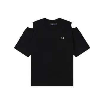 FRED PERRY T Shirt Women's Black