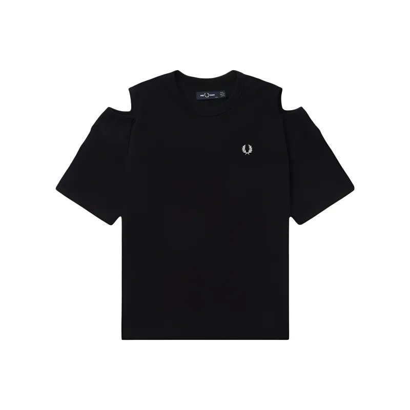 FRED PERRY T Shirt Women's Black-0